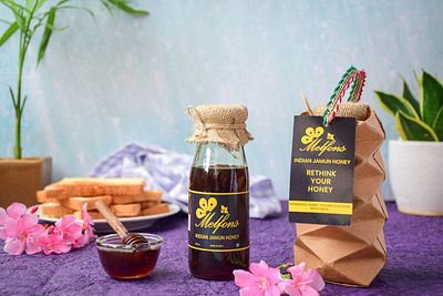 Melfons - Product Design - Logo and Packaging beverages branding design food graphic design honey logo natural nature organic packaging product design ui