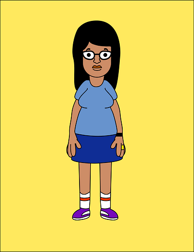 Bob's Burgers alternate reality affinitydesigner bobsburgers characterdesign design illustration