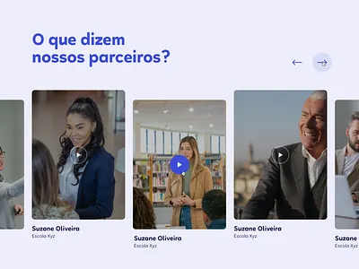 Webflow Section carousel carrossel design ui ux webdesign webflow website website design
