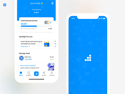 Finblox App Design bitcoin crypto ethereum indonesia mobile app mobile app design wallet