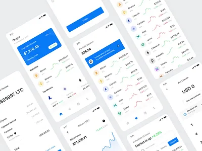 niCoin Cryptocurrency App - Animation animation app bitcoin blockchain clean coin crypto crypto currency crypto mobile app crypto wallet cryptocurrency design mobile mobile animation mobile app mobile app animation mobile design simple ui uiux