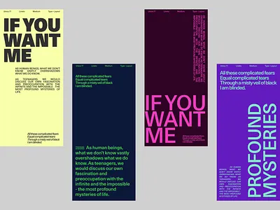 LL Unica 77 - Type + Layout Explorations design digital editorial exploration layout lineto minimalist type typography unica 77 web white space