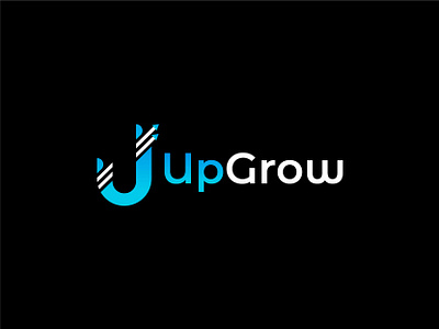 UpGrow bestdesigner branding companlogo creativelogo design flatlogo flatminimalistlogo gradientlogo growlogo illustration logo logodesign modernlogo monogram socialmedia typography ui ulogo uplogo