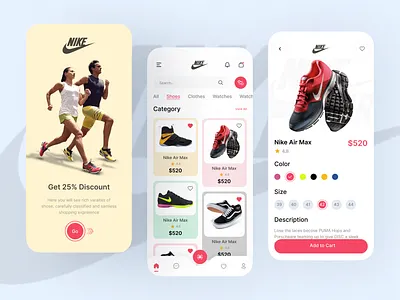 Shoe Store Mobile App addidas app design clean clean ui e commerce fashion minimal mobile app mobile app design mobile app ui mobile ui nike onboarding shoe app shoe delivery shoe mobile app shoe store shoes app ui ui uiux