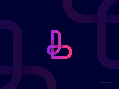 b, Lb logo design for tech, ai, startup ai logo b letter brand identity branding consulting firm creative logo digital agency logo gradient icon lb letter leadership logo logo design logomark minimal logo modern logo professional logo startup tech logo visual identity