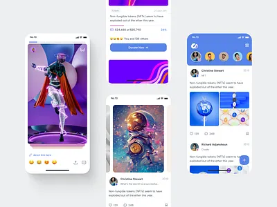 Tramkam Mobile App Social app design kit mobile social template tramkam ui