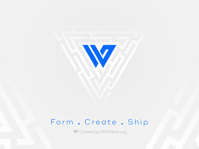 Wish Work Concept affinity designer branding concept design design graphic design hero ui illustration logo logodesign maze software software company ui design uiux web design website