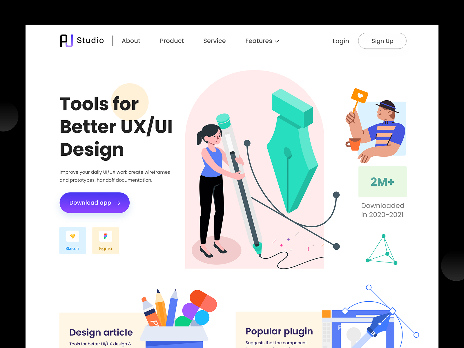 UX/UI Design tools Exploration by Hasnu Ujjol on Dribbble