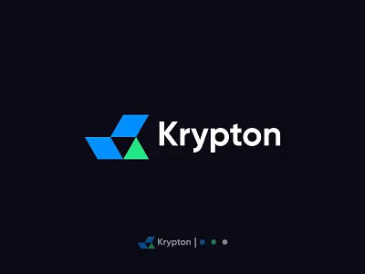 C Logo Design Krypton branding crypto logo design identity k logo letter logo logo logo design logodesign logos logotype modernlogo tech tech company technology typography