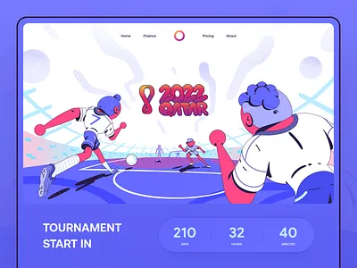 2022 FIFA World Cup 2d fifa football illustration illustrator qatar ui ux web design world cup