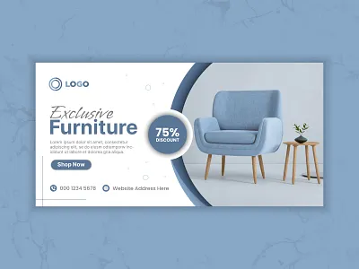 Furniture Social Media Banner | Web Banner Ads ads banner advertising banner ads banners design design trends display ads ecommerce banner facebook banner furniture furniture banners google ads instagram instagram banner interior design online shopping social media social media banner social media templates web banner