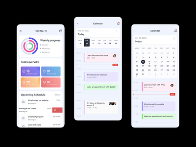 Task Manager - Mobile App app chart dashboard design interface management app manager minimal mobileapp productivity productivity app task task manager app tasks app to do ui ux