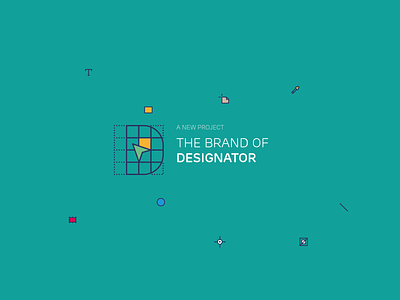 DESIGNATOR™ - your dedicated creative visual designer branding creative design designator illustration logo logo design logo mark mark