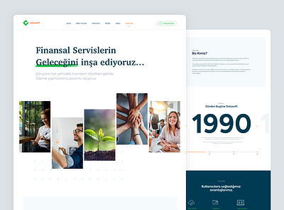 Datasoft Global - About Us aboutus banking branding finance fintech homepage interaction layout minimal responsive service ui ux website