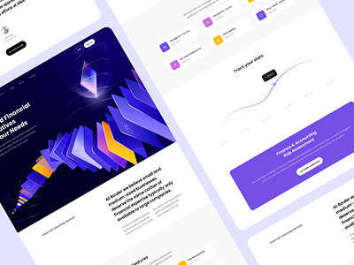 Bauler - Landing page design financial consultancy service by Outcrowd ...