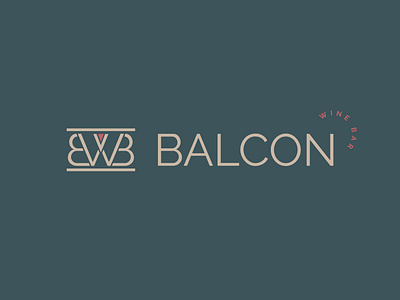 BALCON WINE BAR - Logo for Wine Bar bar logos branding cafe logos graphic design logo logo design logo designer logo for wine bar logotype design restaurant logos wine bar branding