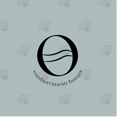Ocyan - Interior Design Brand brand design branding illustration interior design interior design brand logo logo design logo inspo luxury brand luxury branding minimalism minimalist branding minimalist logo sea inspired brand seashell vector