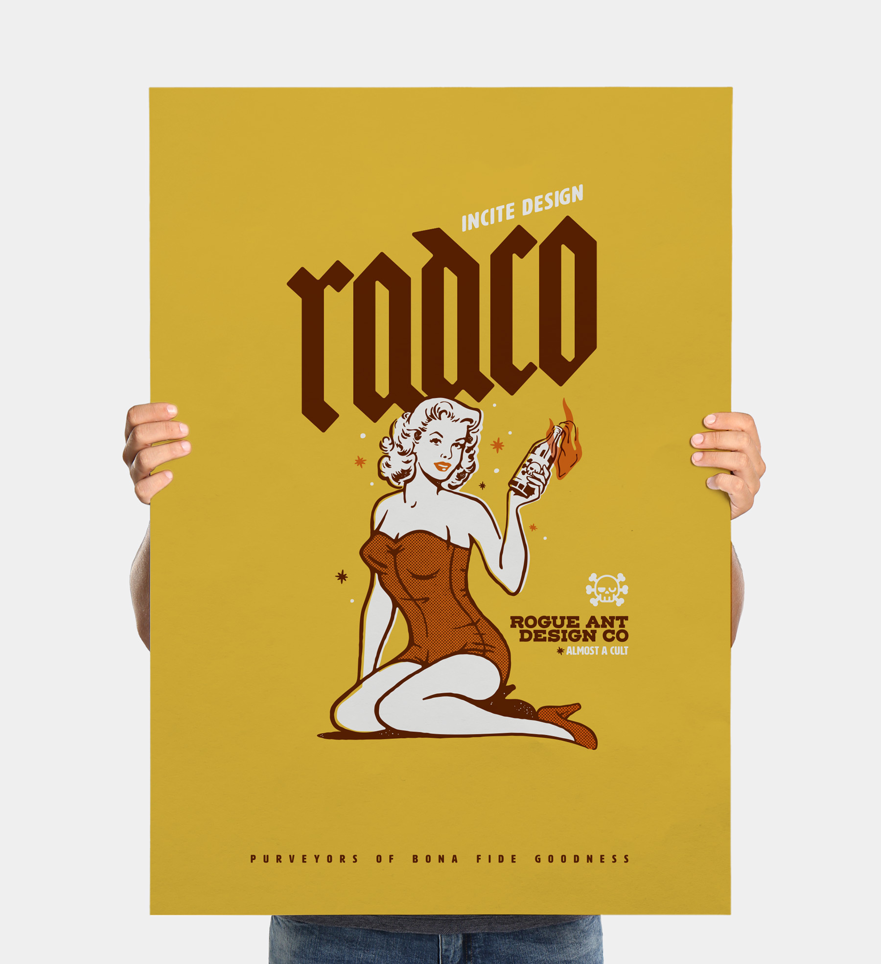 Incite Design Series branding design graphic design illustration logo lowbrow poster design self promotion typography vector