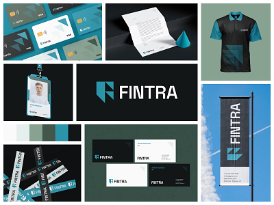 FINTRA - Fintech Platform Visual Identity & Branding banking logo banking platform brand guidelines brand identity branding digital banking finance branding financial technology fintech graphic design invesment branding logo design modern logo payment transaction saas logo startup branding transaction visual branding visual identity web design