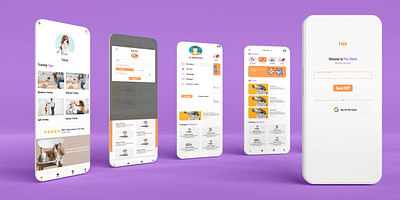 Pet Training App animation branding graphic design ui