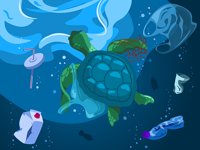 World Turtle Day affinity designer art artist design digital art drawing ecology environment environmental disaster graphic design illu illustration ocean plastic pollution sea tortoises turtle turtles world turtle day