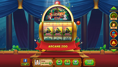 Arcane Zoo Game 2d 3d art design games illustration