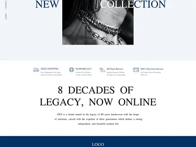 Online Jewellery Purchasing branding ecommerce graphic design landing page logo online jewellery purchasing ui website