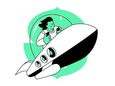 Ready, Steady, Go! animation brand branding design identity illustration it logo marketers saas software ui