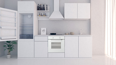 Modern kitchen Design by ArchVisual DB.