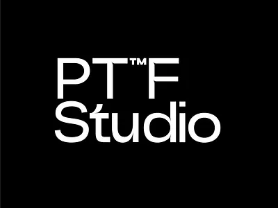 PT™F STUDIO branding design font fonts logo studio type type design typeface typography ui