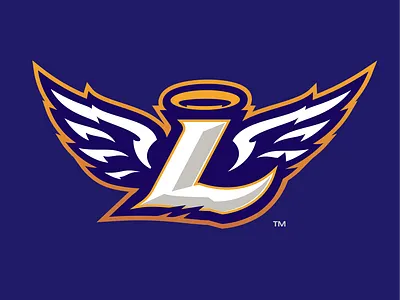 L + Angelic 😇 angel angelic athayadzn branding design gaming halo identity illustration l logo logo mascot logo sports sports branding vector wings