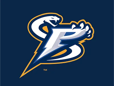 P + Claws + Snake 🐍🐾 athayadzn branding claw design gaming identity illustration lion logo mascot logo p logo snake sports sports branding vector