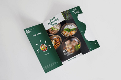 Book Menu Mockup book branding cafe company design drink food layered logo menu mockup product restaurant