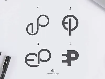 ep collection branding brandmark design designispiration ep graphicdesigner identity illustration monogram ui
