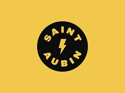 Saint Aubin Wordmark brand branding design icon logo mark music podcast typography wordmark