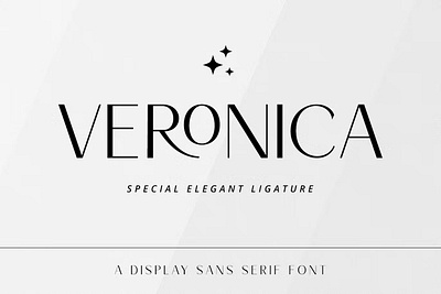 Free Veronica - Modern Stylish Font calligraphy display font display typeface elegant font font font awesome font family fonts handwritten lettering modern font modern fonts sans serif sans serif font script serif font type typedesign typeface vintage font