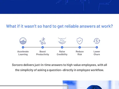 Sorcero Landing Page