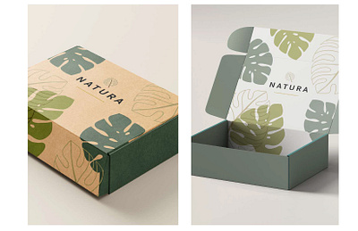 Natura Skincare - Branding, Labels, Logo, Packaging Design brand branding concept design graphic design illustration label logo