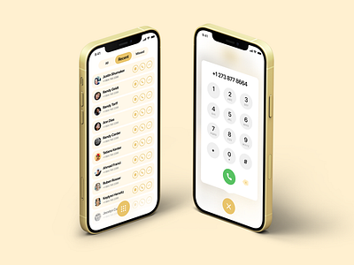 Call History & Dialpad | UI Concept Design 3d adobe xd animation best ui branding clean ui creative ui design dialpad graphic design ios ios app logo minimal motion graphics sketch ui user experience user inteface ux