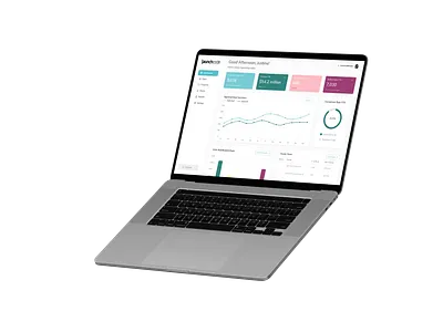 Dashboard - Custom Web Portal custom dashboard design graphs minimal portal software typography uidesign uxdesign website