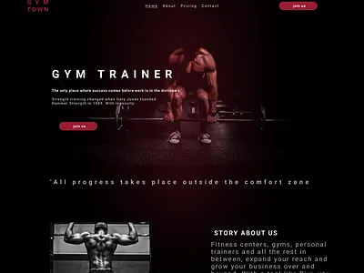 Gym Town Web UI