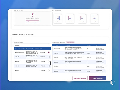 Creation of a Request's post (Desktop) ui ux web design webapp