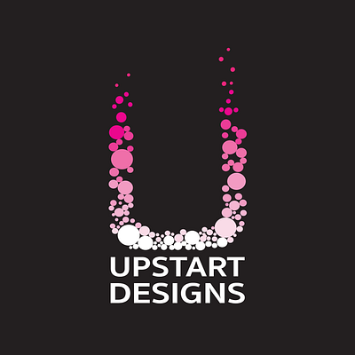 Logo for Upstart Designs branding design graphic design illustration logo typography vector