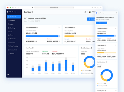 Web-app concept cash flow cash flow cashflow chart clean dashboard design graphic design payment table ui