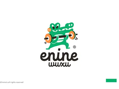 cartoon logo Crocodile branding design icon illustration ip logo vector 动物 卡通