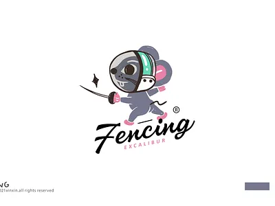 cartoon logo mouse branding design icon illustration ip logo vector 动物 卡通