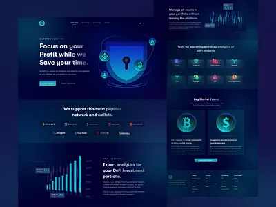 Cryptocurrency Website - landing page. crypto crypto landing page crypto landingpage crypto web design crypto webdesign crypto website cryptocurrency cryptocurrency landingpage cryptocurrency website dark mode landing page landingpage ui ui interface ux web design website