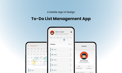 Intuitive To-Do List App: Lister UI/UX Case Study app design application design list mobile mobile app mobile design to do list to do list app ui ui design uiux