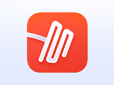 Barbells (Gym) IOS Icon app icon design barbell barbells exercise gym gym logo icon design illustrator ios icon design iphone icon design iron logo mac orange photoshop plate sketch steel ui weight