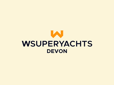 W Superyachts Logo / Branding anchor logo brand identity custom type hand lettering handlettering lettering lettering logo logo logo design logo designer logotype luxury brand luxury fashion nautical nautical branding negative space logo yacht logo